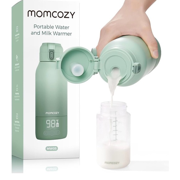 Momcozy Portable Water and Milk Warmer - Green
